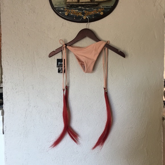 Pacific & Driftwood Cheval Side Tie Bikini Bottom - Picture 7 of 16